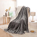 Sherpa Lambswool Thickened Double Layer Flannel Blanket