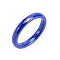 Creative 3mm Men's And Women's Ceramic Ring Glossy