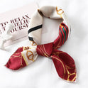 Female Ornament Satin Fashion Scarf