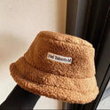 Women's Fashion Versatile Lamb Wool Warm Fisherman's Hat