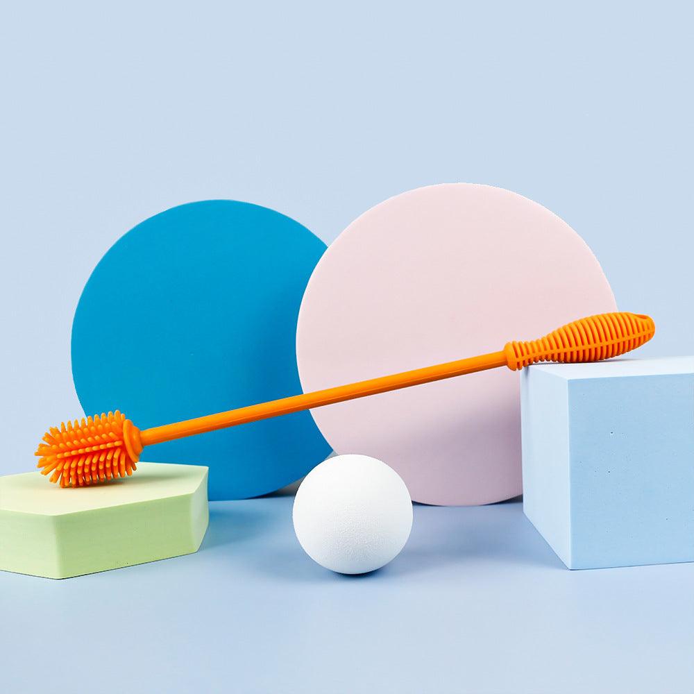 Baby Bottle Brush Silicone Nipple Cup Brush