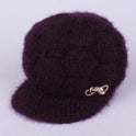 Middle-aged And Elderly Women's Thick Fleece Warm Hat