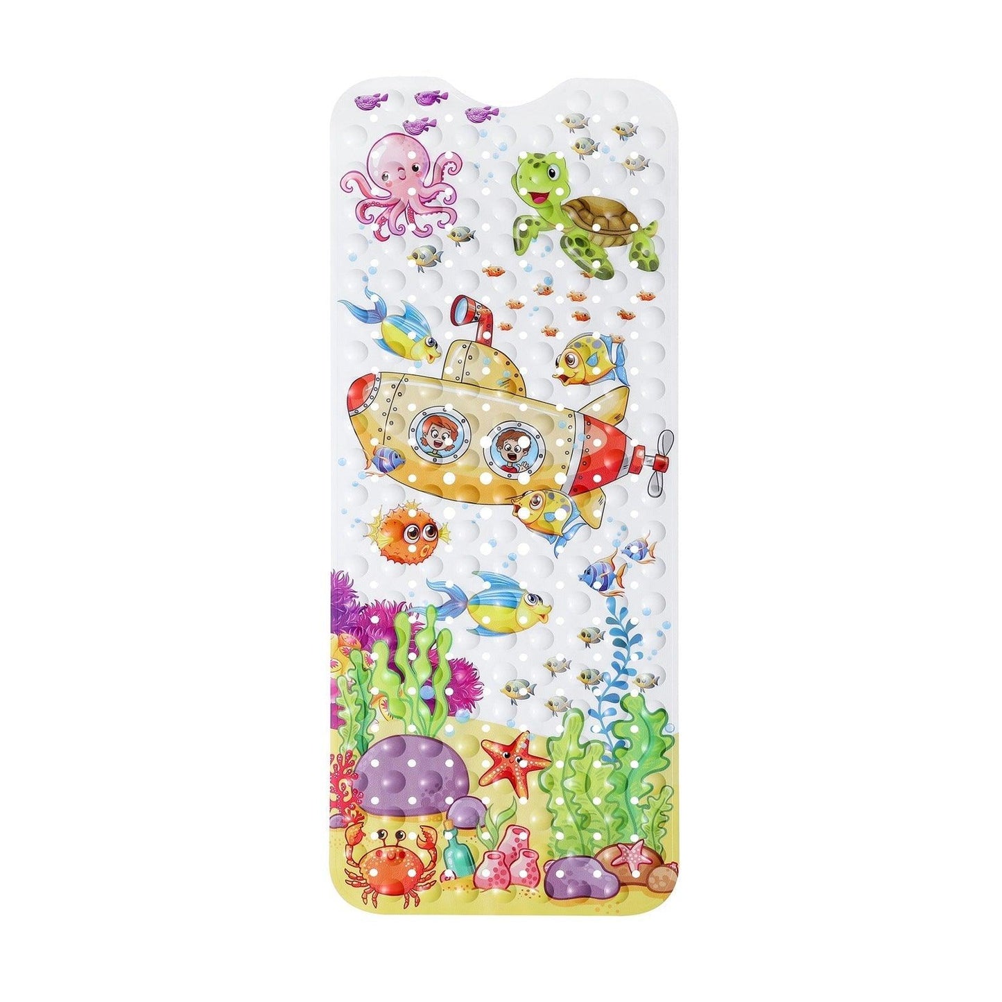 Printed Children's Lengthened PVC Bathroom Mat