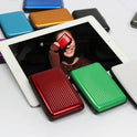 Aluminum alloy card package waterproof and magnetic card package