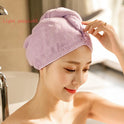 Women's Hair Dryer Cap, Absorbent Dry Hair Towel