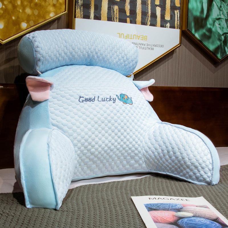 Ice Bean Latex Pillow Bedside Cushion Soft Bag