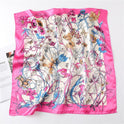 Women's New Small Square Retro Cashew Professional Scarf