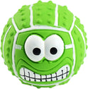 Dog Latex Balls Latex Face Ball Dog Toy Smile Face Dog Balls Bouncy Chewing Balls Squeaky Dog Face Balls Puppy Chew Toy Pet Latex Balls Suitable For Small Medium Dogs Cats Kittens