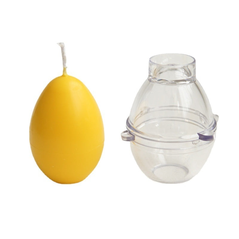 DIY Aromatherapy Candle Egg-shaped Plastic Mold