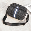 Mens Fashion Casual Letter Small Square Bag