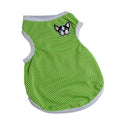 Pet clothing mesh breathable vest