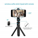 Bluetooth handheld selfie stick