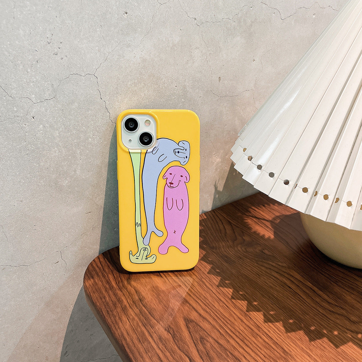 All-inclusive Anti-fall Cartoon Sausage Dog Phone Case