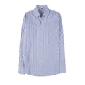 Fall Winter Men Long Sleeve Striped Shirt