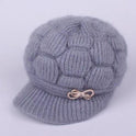 Middle-aged And Elderly Women's Thick Fleece Warm Hat