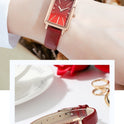 Retro Style Small Square Plate Women's Watch