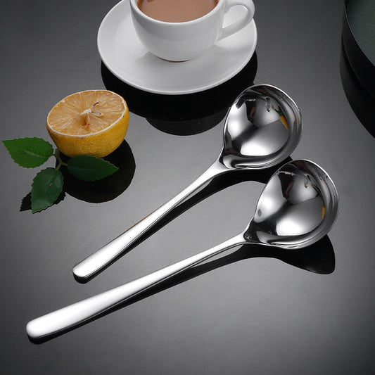 Stainless Steel Soup Ladle Kitchen Thickened Long Handle