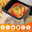 Disposable Air Fryer Paper Liners, Air Fryer Non-stick Accessories UK