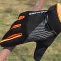 Full finger touch screen climbing gloves