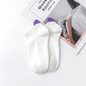 Women's Socks Springsummer Solid Color Korean Style Three-dimensional