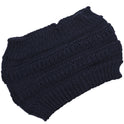 Women's Fashion Winter Hat Widened Solid Color Hair Bands