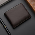 Anti-theft Swiping Texture Multiple Card Slots Three-fold Wallet