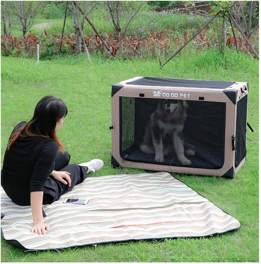 One Piece Collapsible Cloth Kennel Tent