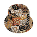 Versatile Geometric Graffiti Retro Fisherman Hat