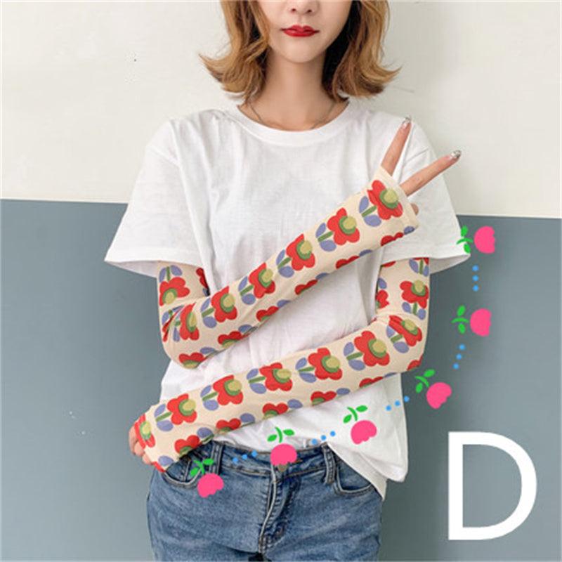 UV Protection Summer Sun Protection Ice Sleeve Women