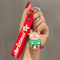 Women's Cute Fashion Cartoon Doll Christmas Keychain