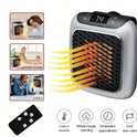 Plug-in Fan Heater, 800W Smart Portable Electric Heater With Remote Control UK