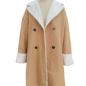 Leisure Commute Woolen Coat For Women