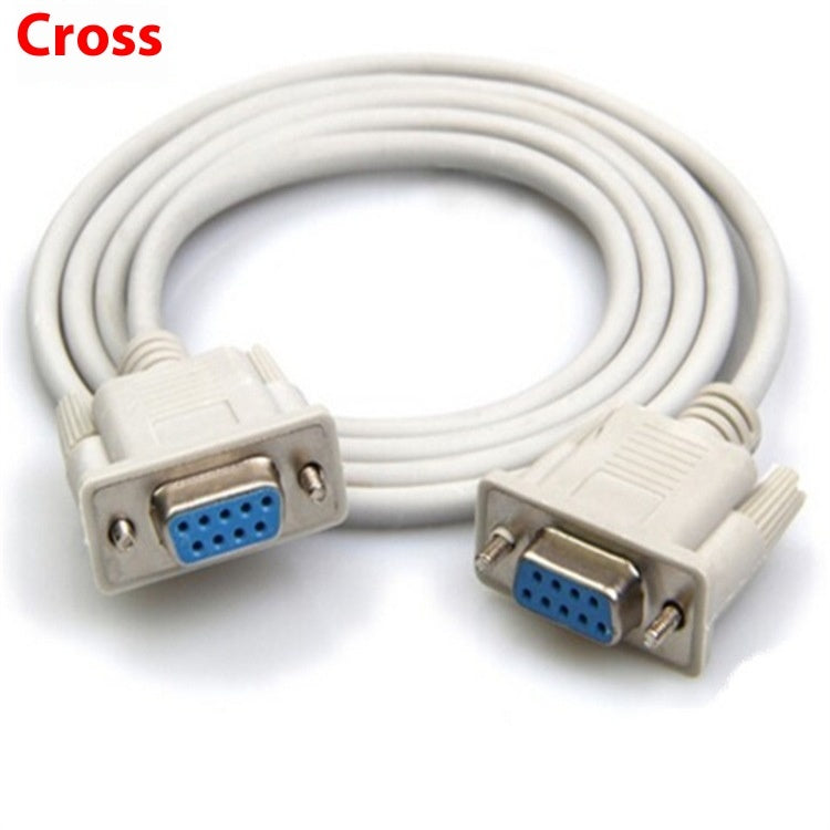 Female To Female Serial Port Line Cross RS232 Serial Port Line