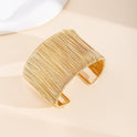 Fashion Alloy Brushed Bracelet Irregular