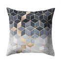 Geometric Polyester Fiber Pillow Cover