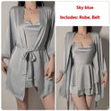 Underwear Pure Lace Slip Nightdress Outerwear Gown Homewear Suit