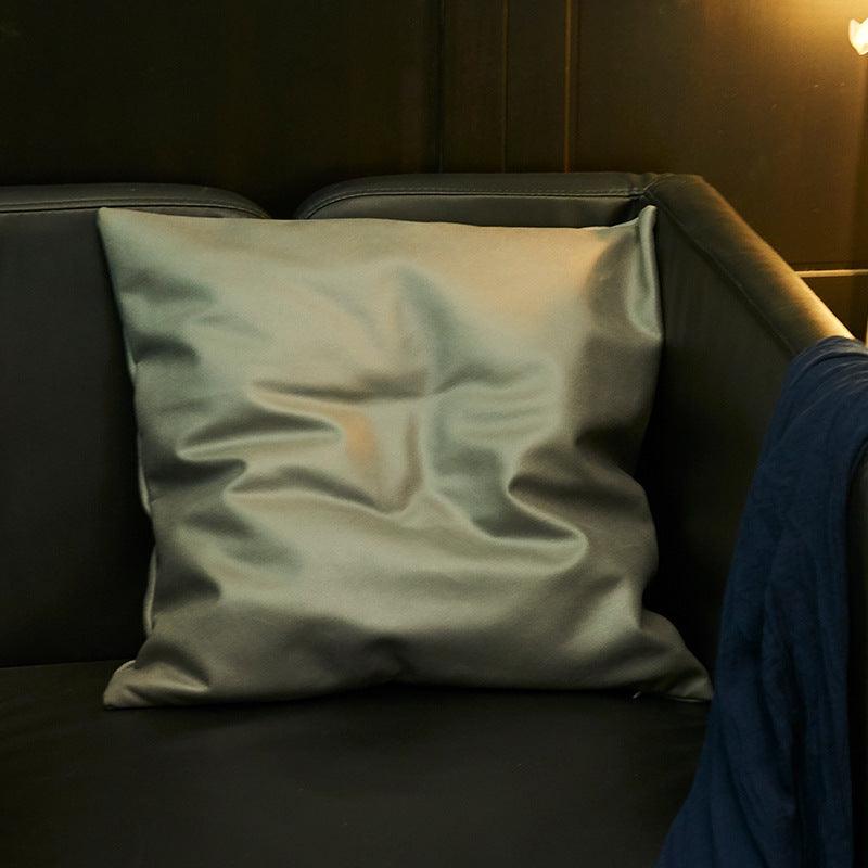 Soft Faux Leather Technology Cloth Sequin Pillowcase Modern Simplicity