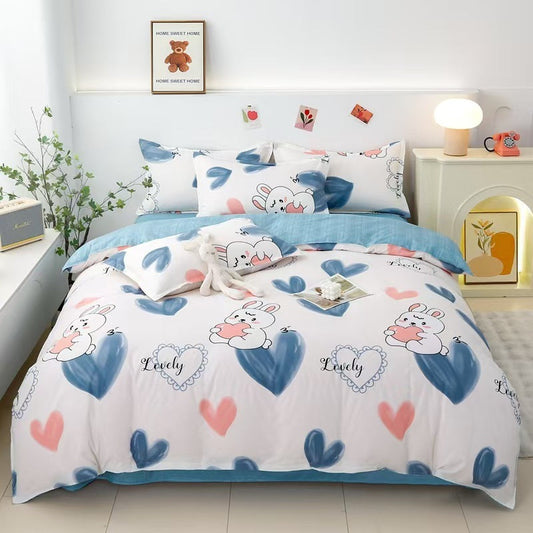 Bedding Pillowcase-piece Quilt Cover Bed Four-piece Set