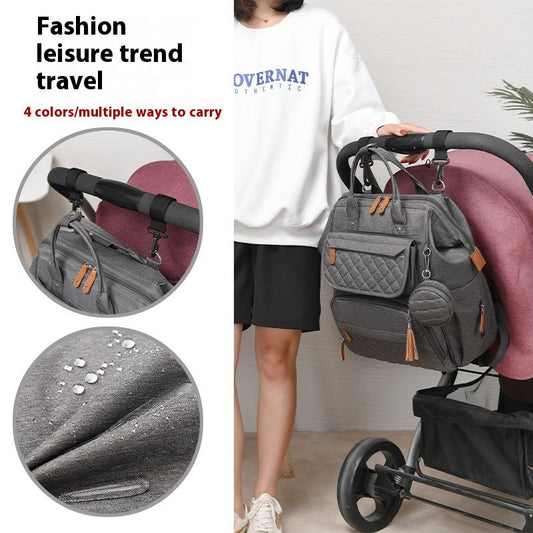 Large Capacity Lightweight Pregnant Women Backpack Portable Out Multi-functional