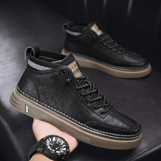 Men's Shoes Work Trend High Top Board