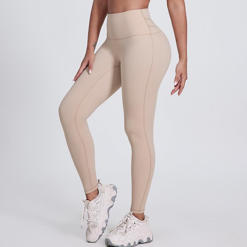 Running Sports Cycling Outdoor Yoga Clothes Belly Contracting Hip Lifting Tights For Women