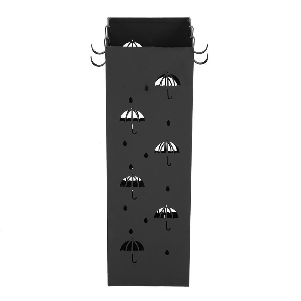 Umbrella Design Entryway Umbrellas Iron Holder Storage Rack Black