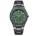 Niche High Sense Waterproof New Palm Leaf Embossed Dial Watch For Men