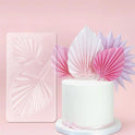 Transparent Palm Leaf Chocolate DIY Cake Decoration Plastic Mold