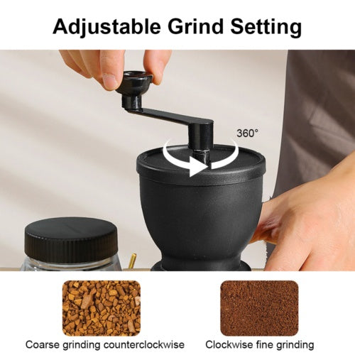 Manual Coffee Bean Grinder , Hand Coffee Grinderc Burr, Hand Crank