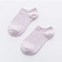 Versatile solid color socks for women