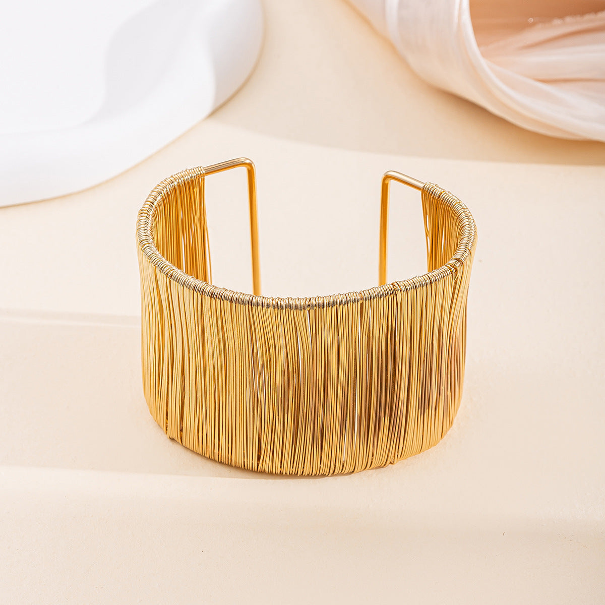 Fashion Alloy Brushed Bracelet Irregular