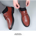 Soft Leather Casual Round Toe Leather Shoes
