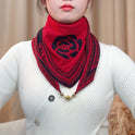 Knitted Wool Scarf Korean Version Versatile