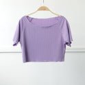 Off-shoulder Knitted Bottoming Shirt Women's Top